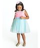 A Little Fable Sleeveless Candy Tulle Layered Dress - Multi Color