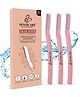 Senzicare Reusable Face Razor for Women Facial Hair | Instant & Painless Hair Removal ( Pack of 3)