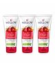 Meglow Fruit Face Wash Combo Pack of 3 70 g Each with Plant Derived AHA's Paraben Free Soap Free Helps to Make Skin Smooth Refreshing & Rejuvenating