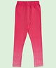 Pantaloons Junior Solid Leggings - Fuchsia Pink