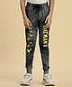Kidsville DC Comics Super Heroes Featuring Batman Text Printed Joggers - Brown & Black