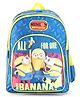Minion Unleash Fun with Our Trendsetting School Bag Blue - 14 Inches