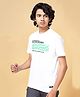 Coolsters by Pantaloons Half Sleeves Abstract Printed Tee - White
