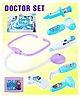 Fiddlerz Doctor Set Toys for Girl Kids Mini Medical Instruments kit Bag Role Play Birthday Return Gift Doctor Set with Frozen Print  for Kids