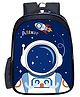 Frantic Height 14 Inches Premium Quality design Blue Galaxy Bag for Kids