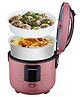 FUMATO 1.5L Automatic Baby Cooker with Steamer- Cherry Pink