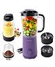 Fumato 400W Mixer, Grinder & Juicer Set for Kitchen- Purple
