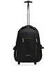NOVEX Epistle Soft Sided Laptop Trolley Backpack - Black Backpack Trolley Laptop Roller Case - 19 inch