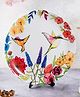 KOLOROBIA HUMMING BIRD FLORAL BEAUTY INSPIRED HOME DECOR WALL PLATE 8