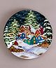 Kolorobia Christmas Time Decorative Wall Plates