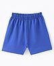 Ollypop Sinker Knee Length Solid Shorts - Blue