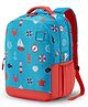 American Tourister Pazzo 3.0 Backpack Sailor Print Blue - 17.5 Inches