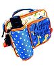 Echo Boomers Jungle Print Insulated Tiffin Lunch Bags for Kids with Multi Zipper Pockets - Pack of 1