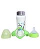 DOMENICO 3 in 1 Baby Feeding Bottle Thermo-Steel Multifunctional-Sipper, Nipple & Straw 240 ml ( for 4+ Month Baby )