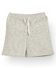 Anthrilo Cotton Abstract Printed Shorts - White