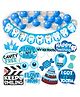 Wobbox First Tooth Decoration Items, I Got My First Tooth Decoration Items, First Tooth Celebration Blue Pack Of-34