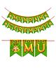 Wobbox My First Hair Cut Banner, Mundan Ceremony Banner, Mundan Ceremony Decoration Green-Pack Of 1