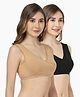 Bella Mama Cotton Blend Knit Sleep Bra WIth Eco Jiva Finish Pack Of 2 (Colour May Vary)