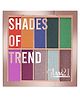 Glam21 Shades of Trend Eyeshadow Palette 10 Highly Pigmented Shades Shimmery Finish, 12g Shade-04