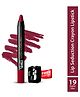 Glam21 Lip Seduction Non-Transfer Crayon Lipstick Lightweight & Longlasting Creamy Matte Formula, 3.6g Super Star-19
