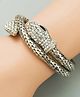 Yu Fashions Animal Snake Rhinestone High Fashion Elastic Adjustable Korean Bracelet