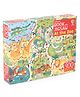 Usborne Book and Jigsaw At the Zoo by Kirsteen Robson - English