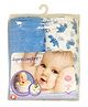 Babies Bloom Muslin Snoozie Shawl Set of 2 - Blue