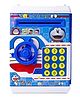 Lattice Doraemon Electronic Piggy Bank with Secret Code Lock, Light & Sound