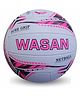 Wasan Rubber Netball Size.5 (White/Pink)