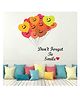 Wallstick Dont Forget Your Smile wallsticker