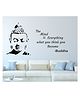 Wallstick Motivational Buddha Quotes Wallsticker