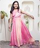 NEUDIS Sleeveless Leheriya Designed Lehenga & Choli Set - Pink