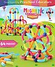 Intelliskills Premium 64 Pieces Magnetic Building Sticks & Balls Toy | Activity & Education Blocks | Montessori Learning & Construction | Unlimited Play | Non-Toxic