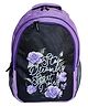 Echo Boomers Height 19 Inch Dream Printed Backpack| - 3 Compartment School Bags for Kids with Zipper Closure  Purple