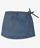 Ed-a-Mamma Solid Denim Skort - Blue