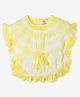 Ed-a-Mamma Bat Wing Tie Dye Top - Yellow