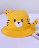 Babymoon Cotton Cat Detailed Cap -  Yellow