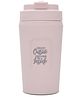 JAYPEE Zip Sip Thermosteel Insulated Coffee Mug Hot & Cold Stainless Steel Mug -  Travel Mug Suitable for Car -  Tumbler Bottle - PU Insulation Tea Cup -  Matte Finish Non Slip Thermal Mug -  385 ml Pink