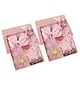 Yellow Bee Set Of 20 Heart & Bunny Shimmer Detailed Hair Clips - Pink