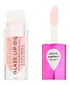 Makeup Revolution Glaze Lip Oil Intense Nourishment With Hyaluronic Acid Vitamin E Glam Pink - 4.6 ml