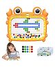 Sanjary Crab Magnetic Doodle Board with Pen and Beads for Kids - Color & Design May Vary