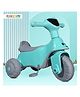 Kidsmate E-Ride Electric Tricycle for Kid, Battery Operated Ride On Toy Baby Bike with Light & Music | Rechargeable Battery Electric Bike for Kids to Drive 1 to 5 Years - Sea Green