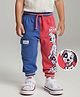 Babyhug Disney Terry Knit Full Length Lounge Pant With 101 Dalmatians Graphics - Blue & Red