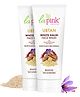 La Pink Ubtan White Haldi Face Wash With Saffron For Tan Removal  - Pack of 2