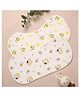 Kick&Crawl Moo & Munch- Burp Cloth(Pack of 2) Large Size-White/Green