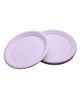 Funcart Eco Friendly Paper Plates Pack of 25 - White