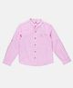 SpyBy Full Sleeves Striped Shirt - Pink