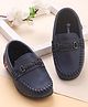 Cute Walk by Babyhug Slip On Loafer Shoes - Blue