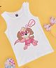 Pantaloons Junior  Paw Patrol Featuring Sleeveless Characters Printed Tee - Bright White