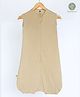 Cocoon Care Bamboo Muslin Baby Sleep Sack, Quilted Layer Sleeping Bag, wearable blanket - Beige